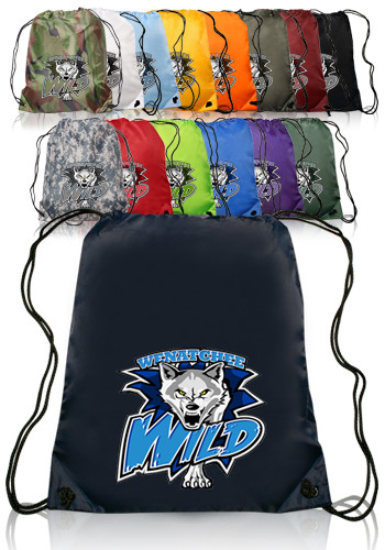 Image of Classic Polyester Drawstring Bags