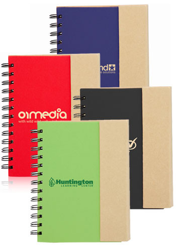Image of Two Tone Eco Friendly Notebooks