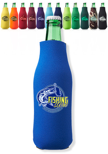 Image of Zipper Beer Bottle Insulators
