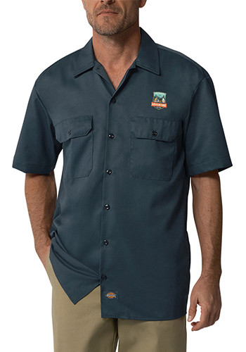 Dickies Short Sleeve Work Shirt - Silver