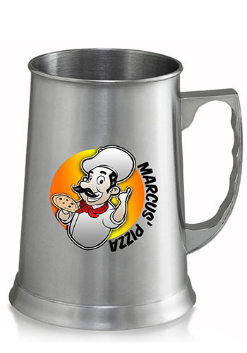 Image of Stainless Steel Beer Mugs