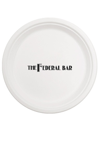 Image of 10 Inch Round Compostable Paper Plates