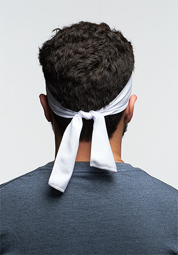 Image of Tie Back Athletic Sports Headbands