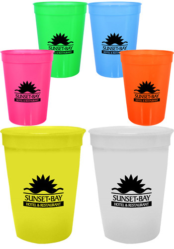 Image of 12 oz Nite Glow Stadium Cup