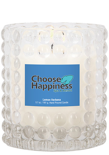 Image of 6 oz Candle in Bubble Texture Jar