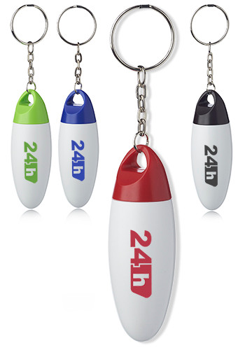 Image of Dallas Plastic Pill Bottle Keychains