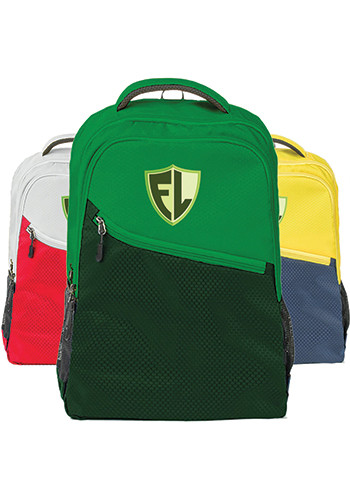 Image of Two-Tone Travel Laptop Backpack