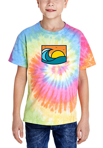 Image of Tie-Dye Youth Cotton Tie-Dyed T-Shirts