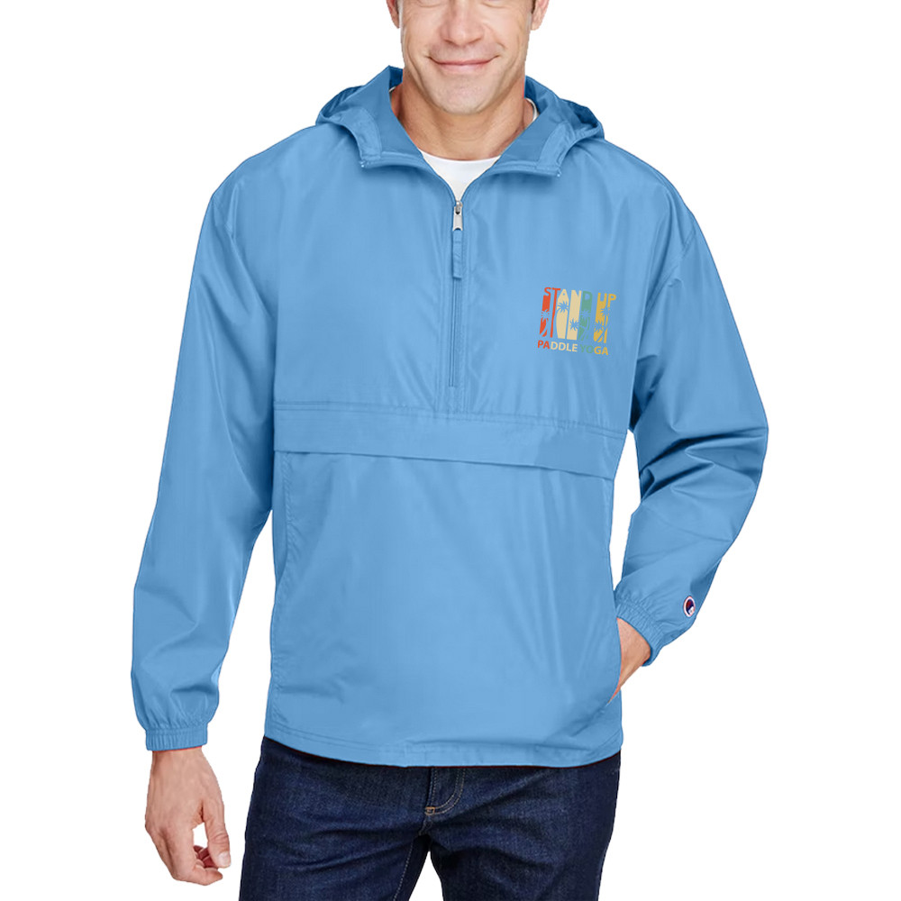 Image of Champion Adult Packable Anorak Quarter Zip Jacket