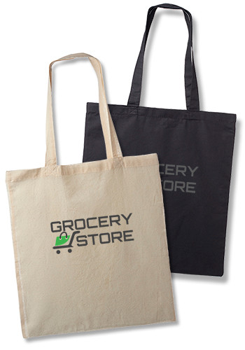 Image of Natural Cotton Fiber Tote Bags