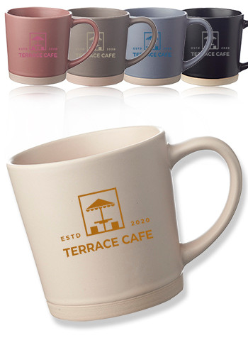 Image of 13 oz. Easton Matte Latte Mugs