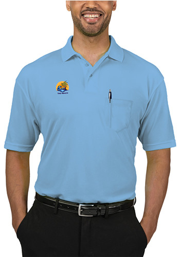 Image of Adult Avenger Moisture Wicking Unisex Polo