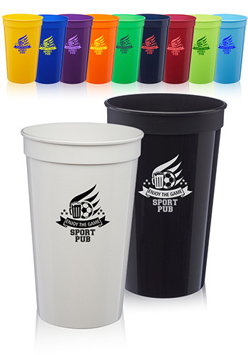 22 oz. Plastic Stadium Cups | SC22 - Discountmugs