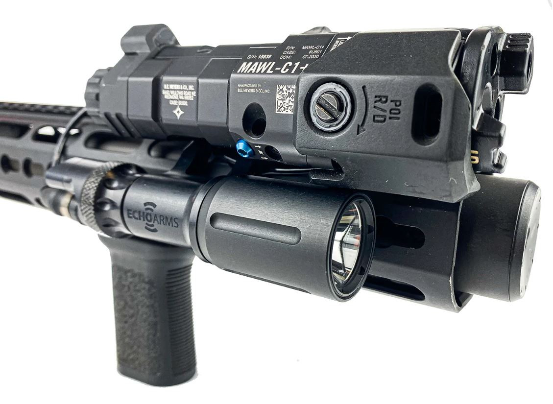 Echo Arms 18350 Monolithic MAWL Weapon Light Mounts