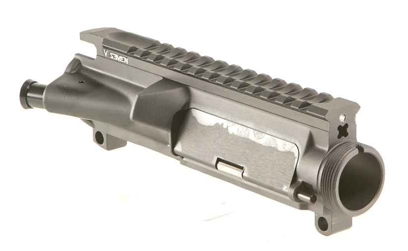 V Seven Weapon Systems M4 Upper Assembly - Vertical Lines Forward