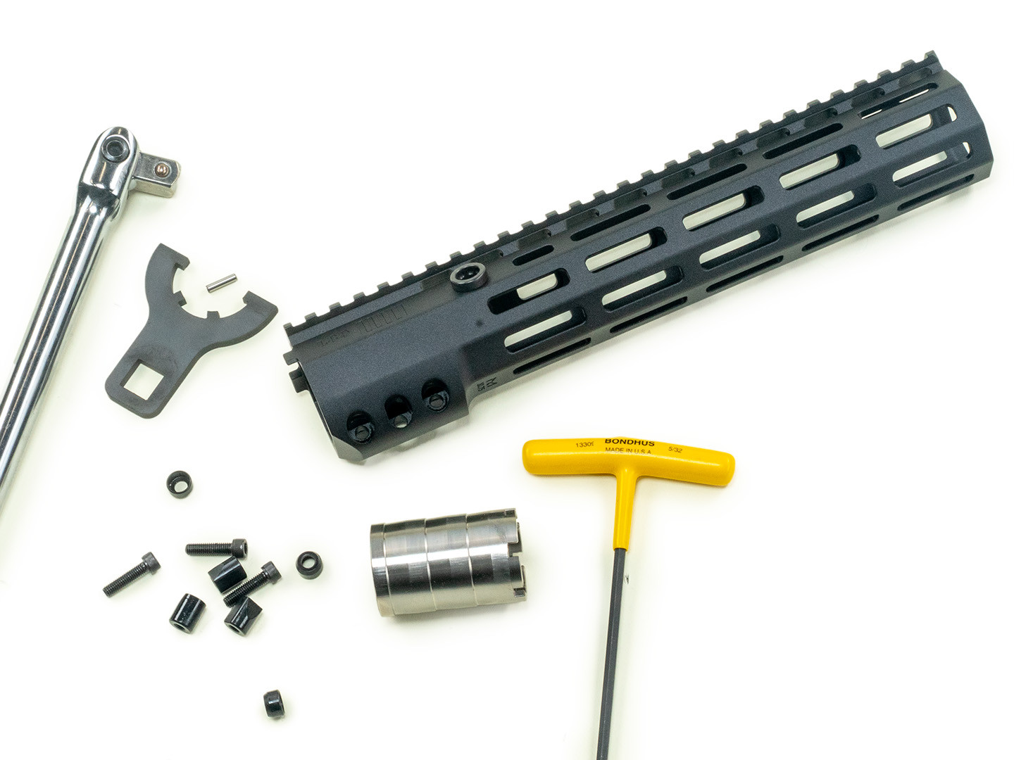 Sons of Liberty Gun Works SOLGW L89 Drivelock M-LOK Rail, Titanium Nut