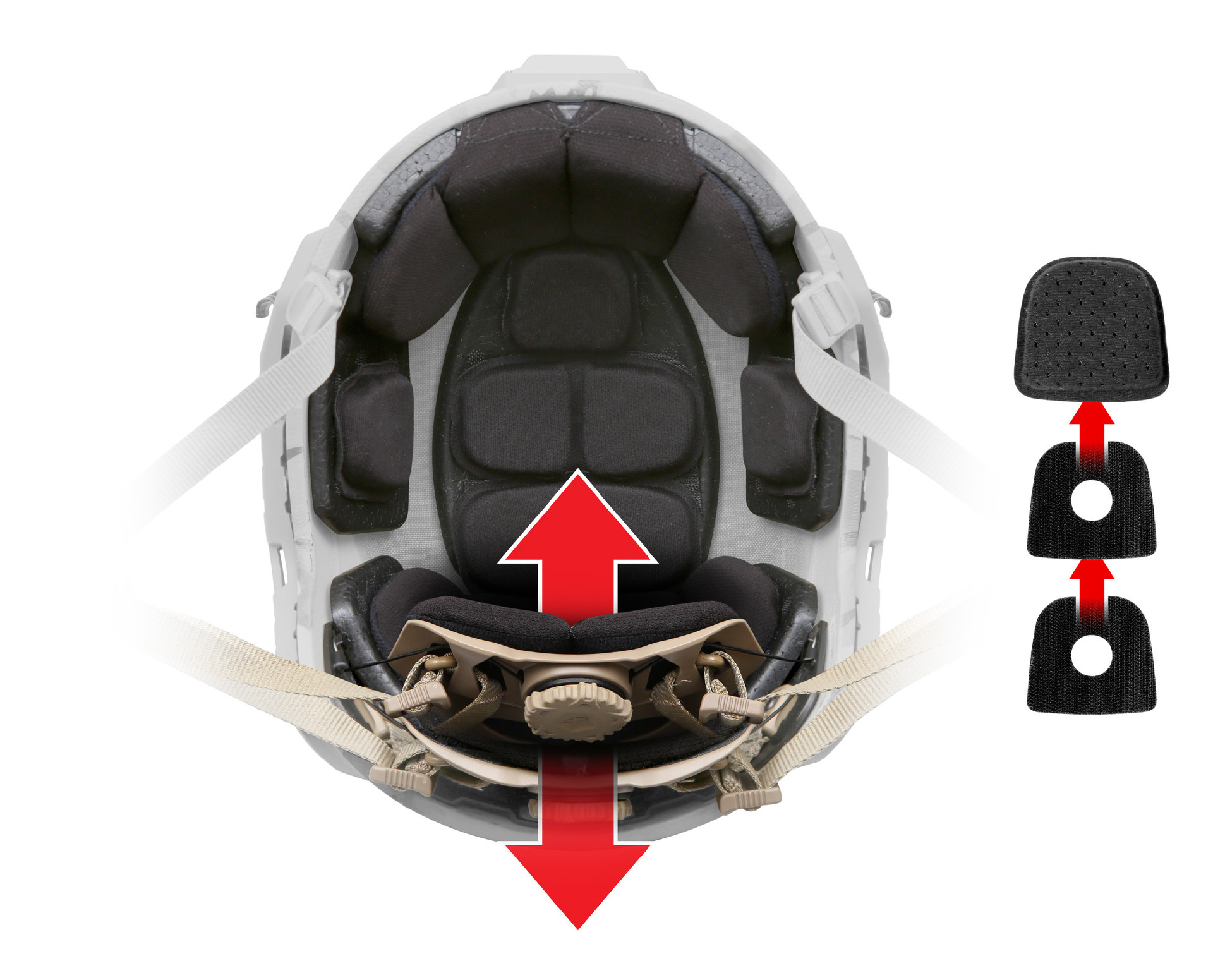 実物パーツOPS CORE Fast SF Ops-Core FAST SF Super High Cut Ballistic Helmet w/ Skeleton