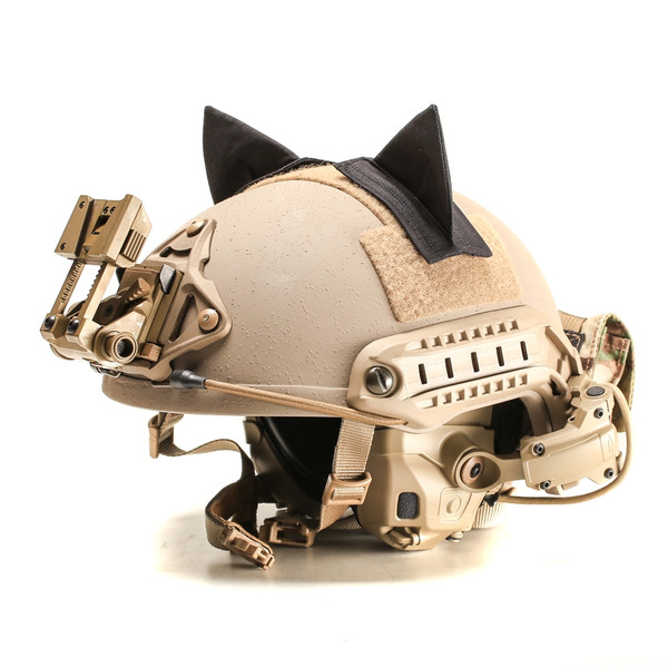 Hardcore Tactics NekoMimi Helmet Ears - Hook and Loop Attachment
