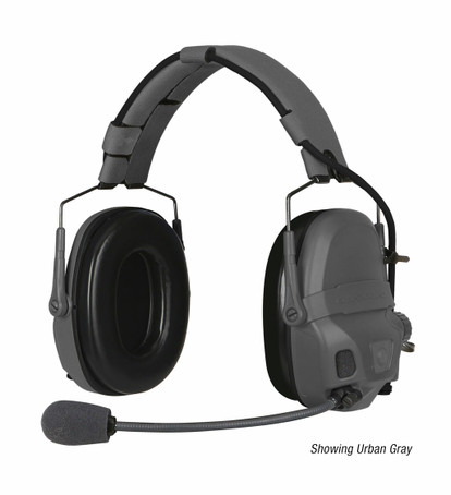 Ops-Core AMP Communication Headsets - Connectorized - NFMI Enabled - Urban Gray