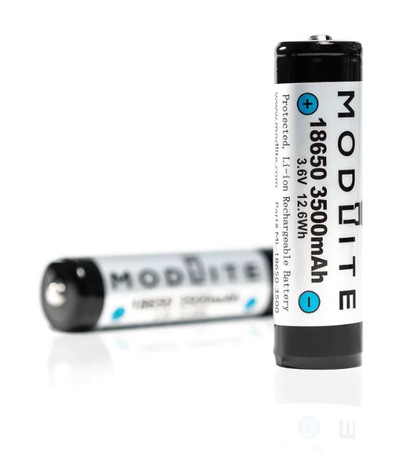 Modlite 18650 3500mAh Batteries - 2 Count