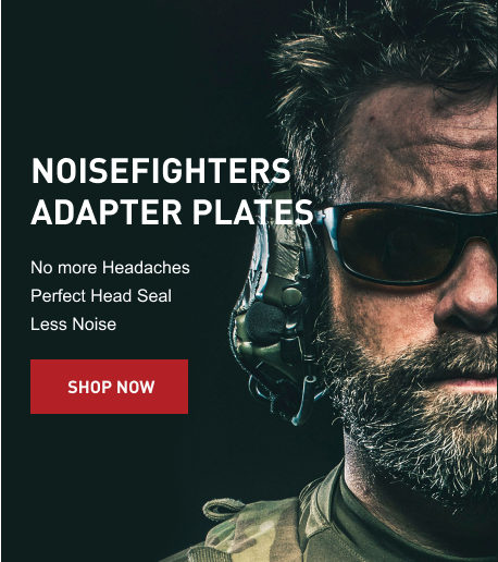 Man with noisefighters