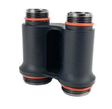 Echo Arms 18350/CR123 Twin Light Body Monolithic Mount - Black