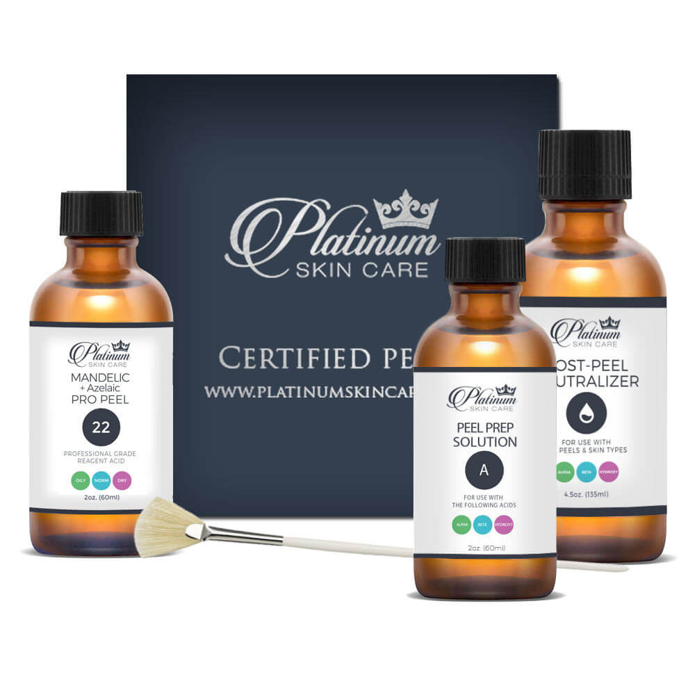 Boxed Kit Mandelic 22% - 40% – For Acne, Wrinkles, and More