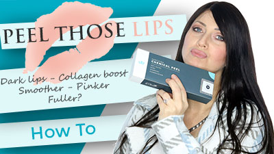 Lip Peel | Treat Dark Lips | Stimulate collagen and fullness | Healthy Pink Pucker