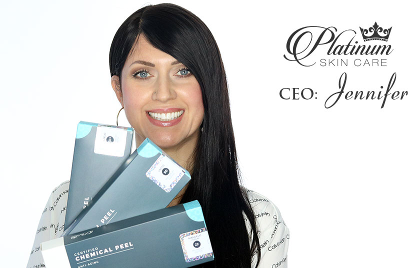 Platinum Skin Care CEO and fellow Acne sufferer Jennifer is here to help you control your skin just like she did. 