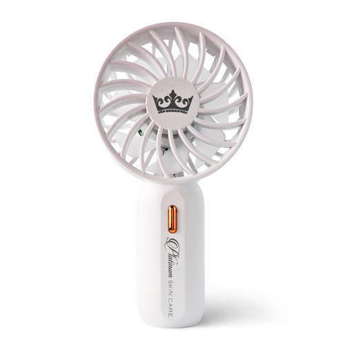 Handheld Mini Fan with USB charger - Platinum Skin Care