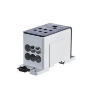 Power Distribution Block 125A CU / 100A AL | 1 x 2.5 - 50mm2, 6 x 2.5 - 25mm