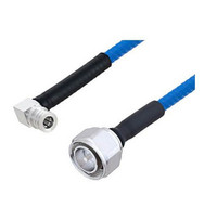 RG-402 Patch Cable 4.3-10 Male to QMA Male Right Angle 50cm