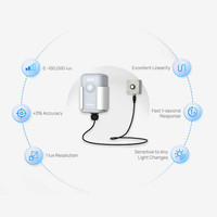 Milesight EM500-LGT LoRaWAN Light Sensor, IP67, 0 ~ 100000 lux