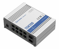 Teltonika TSW200 Industrial Unmanaged PoE+ Switch