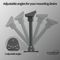 STARBEAM Starlink Gen 3 Standard Adjustable Metal Roof & Wall Mount