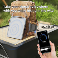 STARBEAM Starlink Mini Silicone Protective Cover with Hang Hooks – White