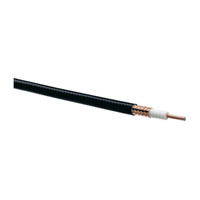 CommScope LDF4-50A, HELIAX® Low Density Foam Coaxial Cable, corrugated copper, 1/2 in, black PE jacket - 100m