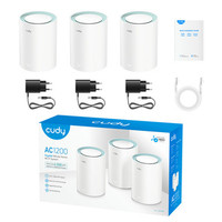 Cudy M1300 AC1200 WiFi Gigabit Mesh Solution with Gigabit Port (3-Pack)