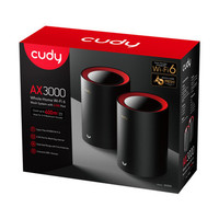 Cudy M3000 AX3000 WiFi 6 Mesh 2.5G Solution (2-Pack)
