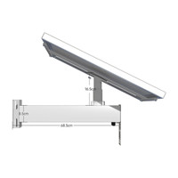 WatchAI Solar Power System with Mounting Arm - 12V, 120W, 60Ah