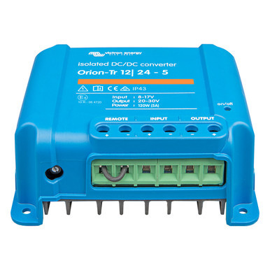 Victron Orion-Tr 12/24-5A (120W) Isolated DC-DC converter Front Angle