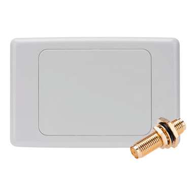 Wall Plate with SMA Female to SMA Female Bulkhead