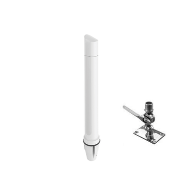 Poynting OMNI-400 LTE Marine Antenna + Stainless Steel Adjustable Mount