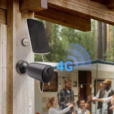 EZVIZ CS-EB3 4G (2K), 3MP Camera, 2.8mm Lens, F1.6, 130° Diagonal, IR 15m, Color Night Vision, 2304x1296 Resolution, IP65