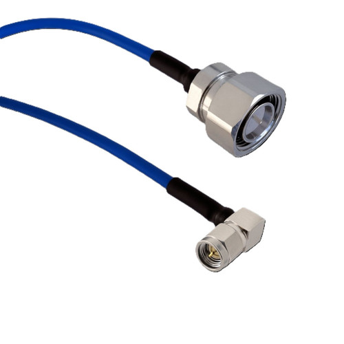 PSF-402 Patch Cable 4.3-10 Male to SMA Male Right Angle, 1.5m