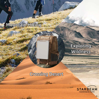 STARBEAM Starlink Mini Silicone Protective Cover with Hang Hooks – White