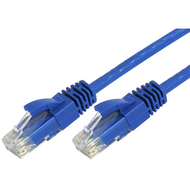 CAT5e Network Patch Lead RJ45, Blue, 1m