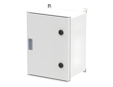 GRP Electrical Enclosure IP66 Allbrox, 600H x 400W x 200D - Transparent Door