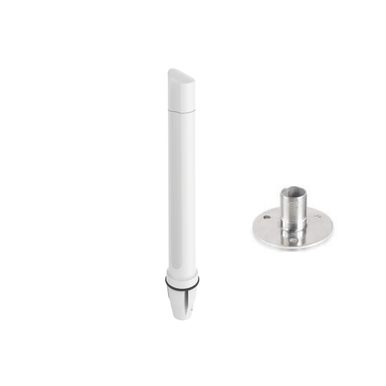 Poynting OMNI-400 LTE Marine Antenna + Fixed Stainles Steel Mount