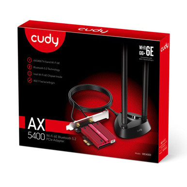 Cudy AX5400 WiFi 6E PCI Express Adapter